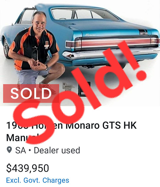 1960 Holden Monaro GTS HK Manual