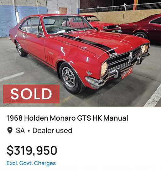 1968 Holden Monaro GTS HK Manual